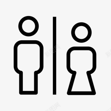 卫生间建筑浴室图标图标