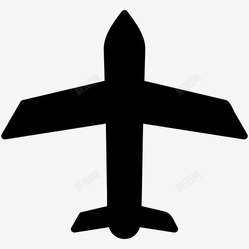 飞机飞行运输机图标svg_新图网 https://ixintu.com 旅行 运输机 飞机 飞行