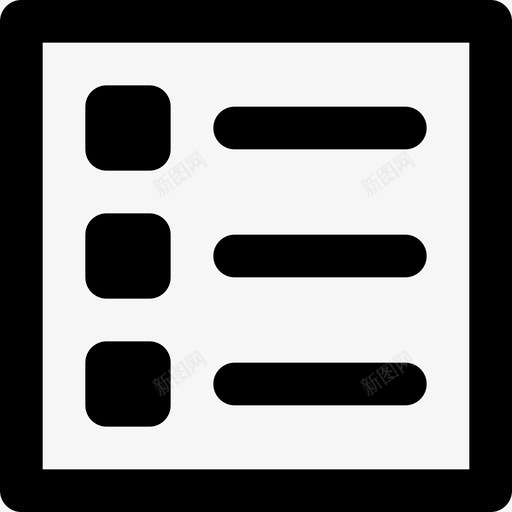 项目符号列表通信界面图标svg_新图网 https://ixintu.com smashicons用户界面md大纲 无序 用户 界面 通信 项目符号列表