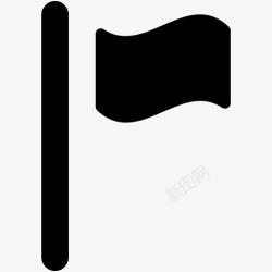 字体设计目的明确旗帜目的地标志位置标志图标高清图片