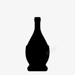基安蒂失败瓶品尝葡萄酒图标高清图片
