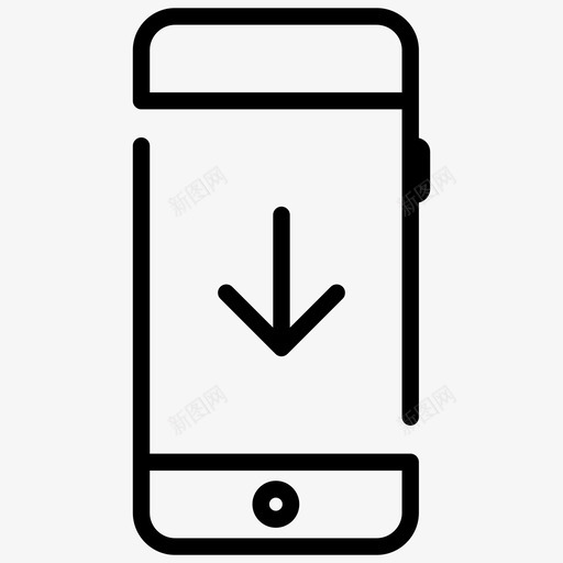 手机应用图标svg_新图网 https://ixintu.com 下载图片 下载应用 下载手机 下载游戏 手机