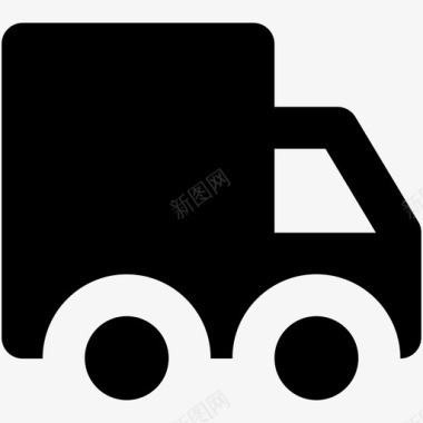 送货车货运卡车物流配送图标图标
