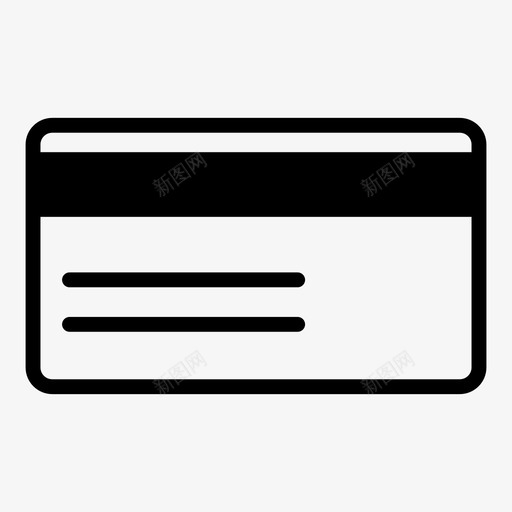 信用卡钱付款图标svg_新图网 https://ixintu.com 付款 信用卡 钱