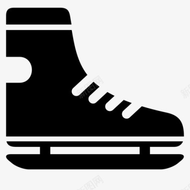 溜冰鞋鞋溜冰图标图标