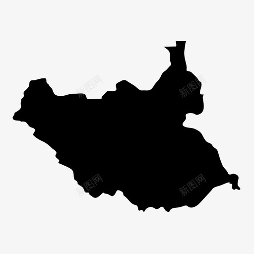南苏丹非洲地理图标svg_新图网 https://ixintu.com 南苏丹 南苏丹地图 地图 地理 朱巴 非洲 马拉喀尔