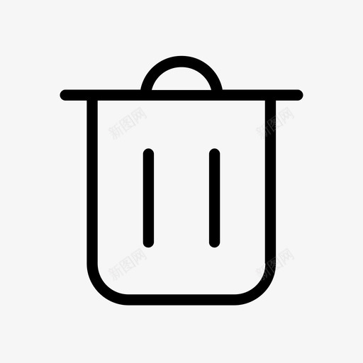 删除垃圾箱书桌垃圾箱图标svg_新图网 https://ixintu.com 书桌垃圾箱 删除 垃圾桶 垃圾箱 移除
