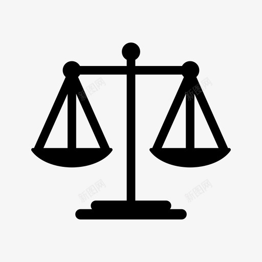 规模法院公正图标svg_新图网 https://ixintu.com 公正 判决 法律 法院 规模