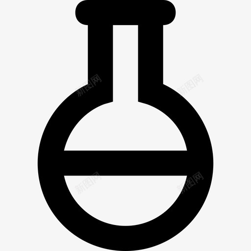 圆底烧瓶实验实验室烧瓶图标svg_新图网 https://ixintu.com 圆底烧瓶 实验 实验室 实验室烧瓶 研究 线要素图标集