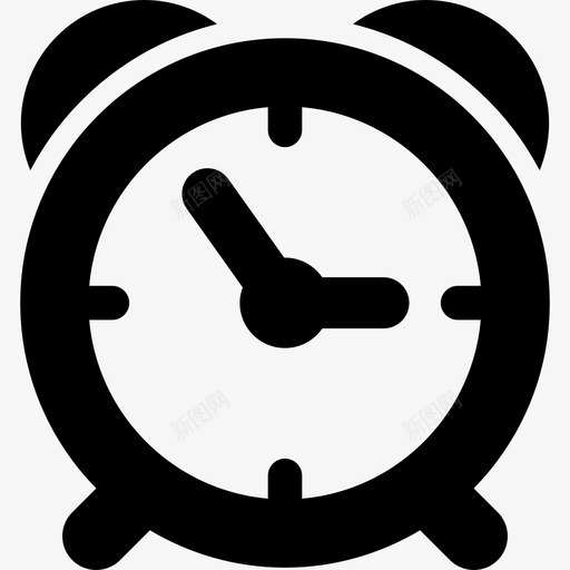 圆形闹钟工器具手表图标svg_新图网 https://ixintu.com 圆形闹钟 工器具 手表