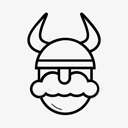 北欧海盗头盔中世纪图标svg_新图网 https://ixintu.com 中世纪 北欧海盗 头盔 战争 战士