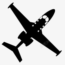 通用航空日蚀喷气式飞机飞机通用航空图标高清图片