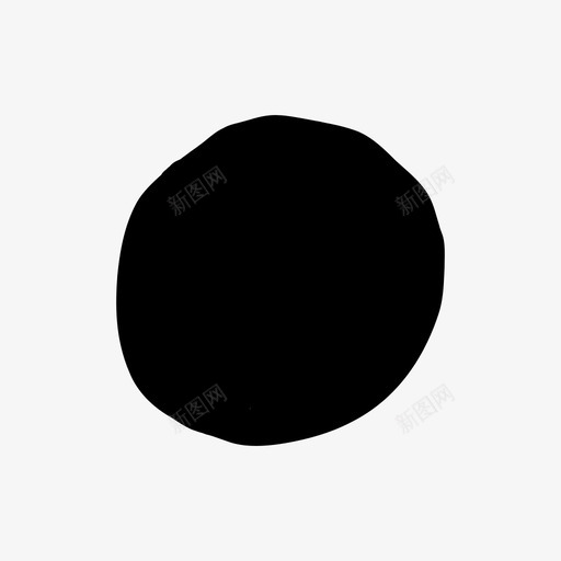 复选框空白圆圈手绘手绘材料标图标svg_新图网 https://ixintu.com 复选框空白圆圈 手绘 手绘材料设计图标