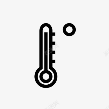 温度高热图标图标