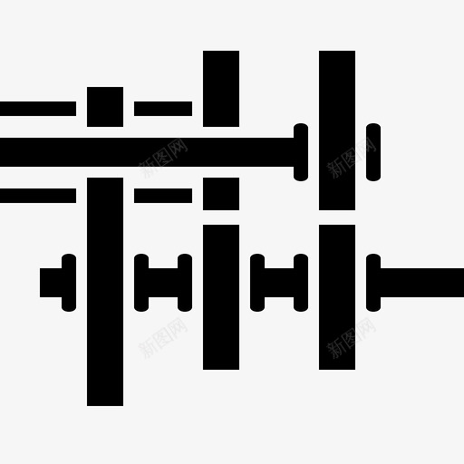 双离合器变速器dct机械图标svg_新图网 https://ixintu.com dct 双离合器变速器 工艺 摩托车标志 机械 轴