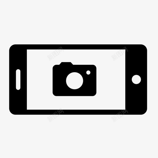 智能手机摄像头图像照片图标svg_新图网 https://ixintu.com 图像 手机照片 摄影 智能手机摄像头 照片