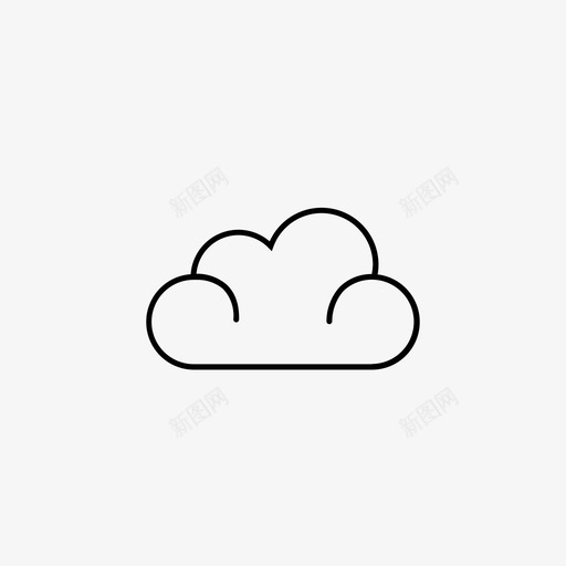 云云活动云计算图标svg_新图网 https://ixintu.com 云 云数据 云活动 云计算 化身 天空