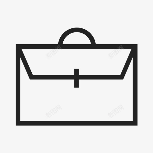 商务包行李手提箱图标svg_新图网 https://ixintu.com 商务包 工作 手提箱 行李