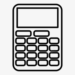 操作键计算器计算键图标高清图片