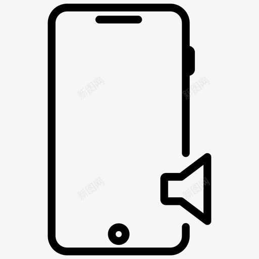 移动铃声更改铃声调频收音机图标svg_新图网 https://ixintu.com 扬声器 更改铃声 移动铃声 设置铃声 调频收音机 铃声音量