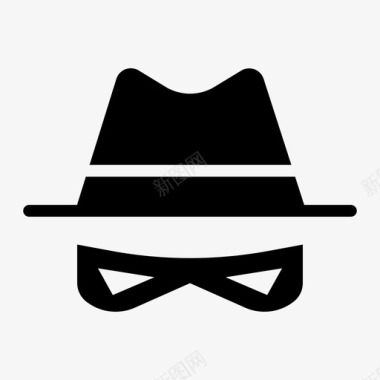 小偷窃贼帽子图标图标