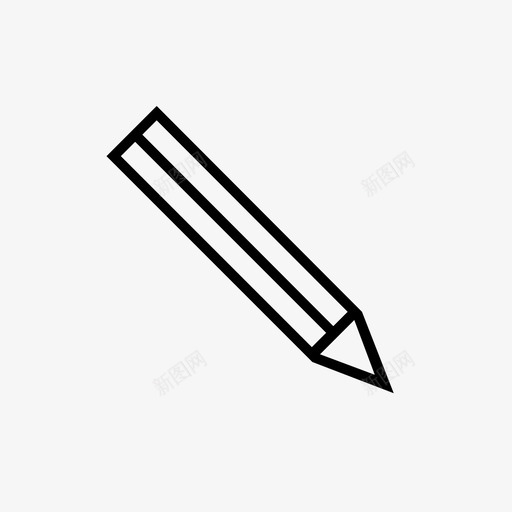 铅笔写作编辑图标svg_新图网 https://ixintu.com 个人版本 写作 留言 绘画 编辑 铅笔