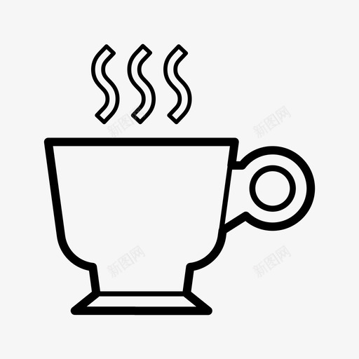 咖啡巧克力饮料热巧克力图标svg_新图网 https://ixintu.com 咖啡 巧克力饮料 热巧克力 热饮料 茶 茶和咖啡 茶杯