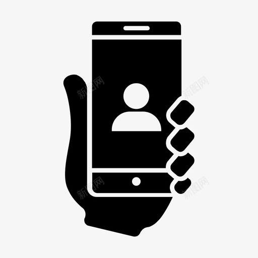 智能手机用户帐户移动可用性图标svg_新图网 https://ixintu.com 可用性 智能手机可用性 智能手机用户帐户 移动