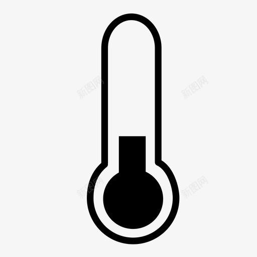 温度计冷刻度图标svg_新图网 https://ixintu.com 冷 刻度 天气 天气图标 温度 温度计 轨道
