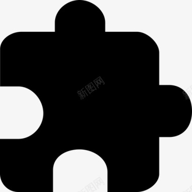 拼图游戏部件图标图标