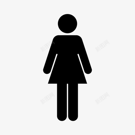 女性化身服饰图标svg_新图网 https://ixintu.com 人物 化身 女孩 女性 女性和其他化身 服饰 母亲 男性