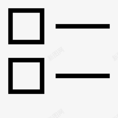 项目符号列表项目方框图标图标