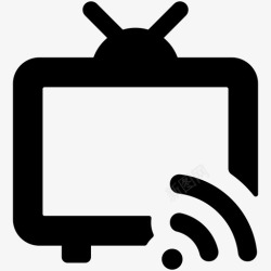 无线电视智能电视电视wifi电视图标高清图片