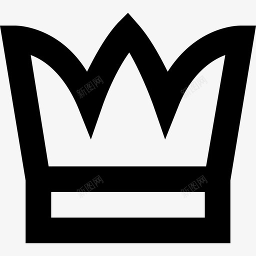 皇冠国王贵族图标svg_新图网 https://ixintu.com 国王 皇冠 皇室 皇室皇冠 系列必备图标 贵族