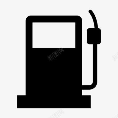 加油站能源石油图标图标