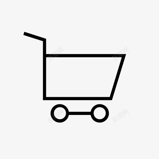 购物车购买付款图标svg_新图网 https://ixintu.com 个人版本 付款 商店 推车 购买 购物车