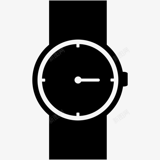 手表时钟智能手表图标svg_新图网 https://ixintu.com 手表 时钟 时间 智能手表