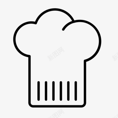 烹饪学校食品技术家庭技术图标图标