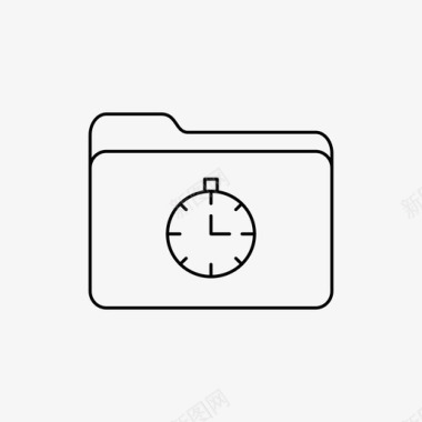 秒表文件夹时钟文件夹图标图标
