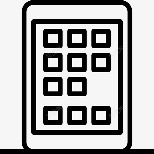 移动应用程序设备图标svg_新图网 https://ixintu.com 平板电脑 应用程序 应用程序营销 智能手机 移动 设备