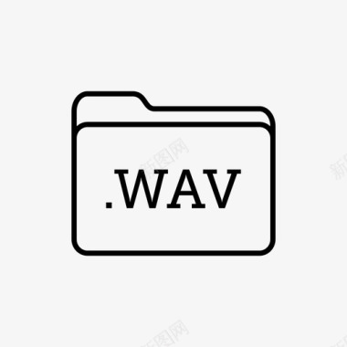 wav文件夹文件夹文件图标图标