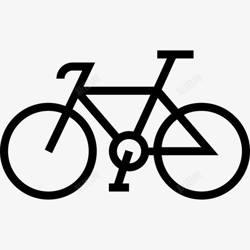 自行车脚踏车运动图标svg_新图网 https://ixintu.com 脚踏车 自行车 运动 运动和游戏