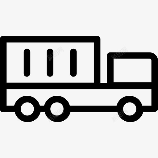 物流卡车交货卡车图标svg_新图网 https://ixintu.com 交货 卡车 物流卡车 运输 运输路线图标