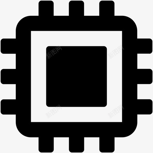 处理器芯片计算机芯片内存芯片图标svg_新图网 https://ixintu.com 内存芯片 处理器芯片 微处理器 网页和用户界面字体图标 计算机芯片