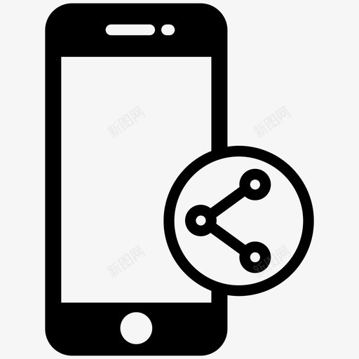 共享移动数据蓝牙共享应用程序图标svg_新图网 https://ixintu.com exender 共享图像 共享应用程序 共享移动数据 共享视频 移动电话 蓝牙