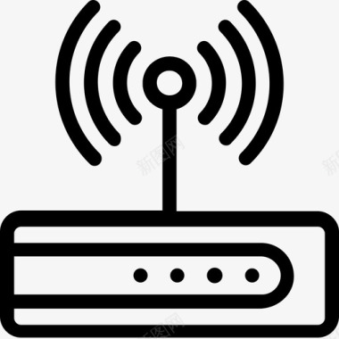 wifi路由器互联网设备wifi调制解调器图标图标