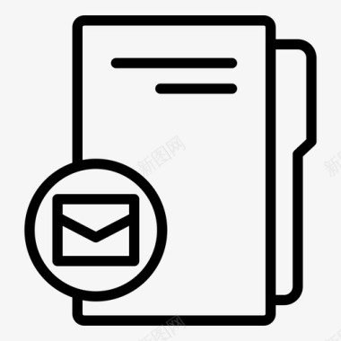 电子邮件文件夹邮件文件夹组织图标图标