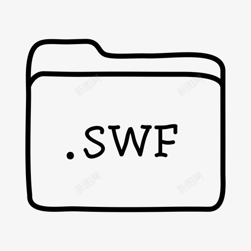 swf文件夹flash文件夹图标svg_新图网 https://ixintu.com flash swf文件夹 手绘文件夹 文件夹 文件类型文件夹