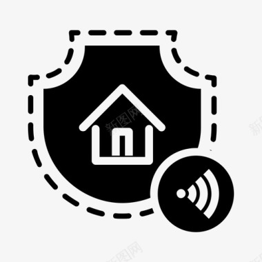 家庭保险网安全wifi共享图标图标
