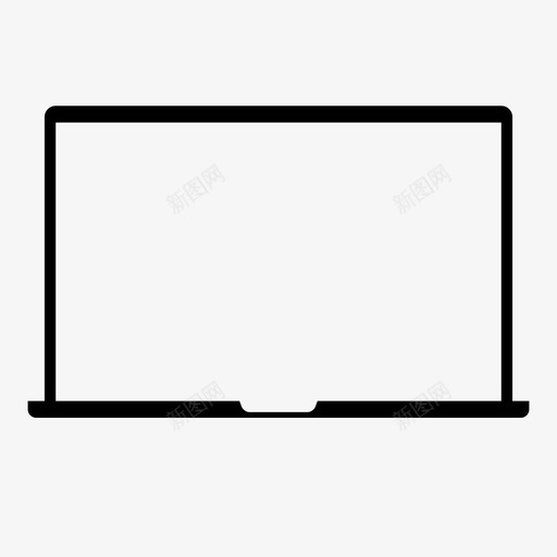 macbookpro计算机设备图标svg_新图网 https://ixintu.com macbookpro 笔记本电脑 计算机 设备